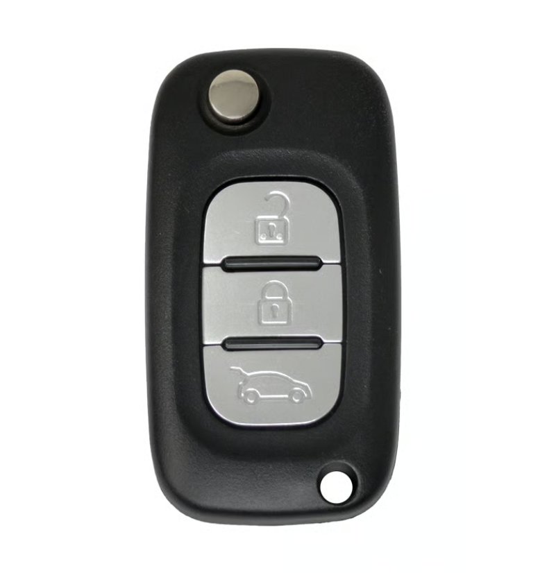 مفتاح ريموت بعيد طوي رينو فلونس 2011-2016 — 3 أزرار — 2011-2016 3 Renault Fluence 2011-2016 Renault Megane Renault