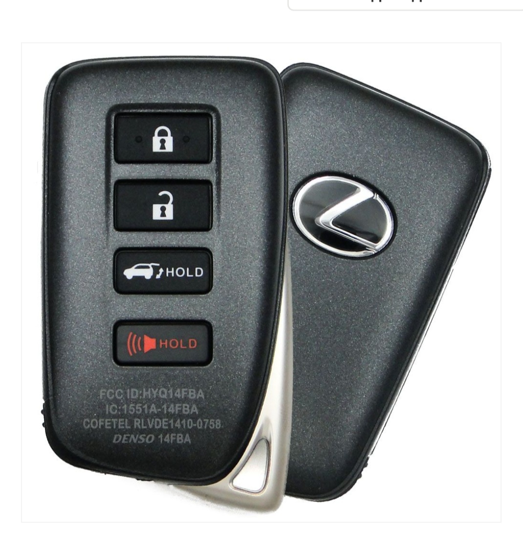 ريموت لكزس LX570 2016+ — LX570 2016+ Lexus LX570 LX450d GX460 GX470 2016+