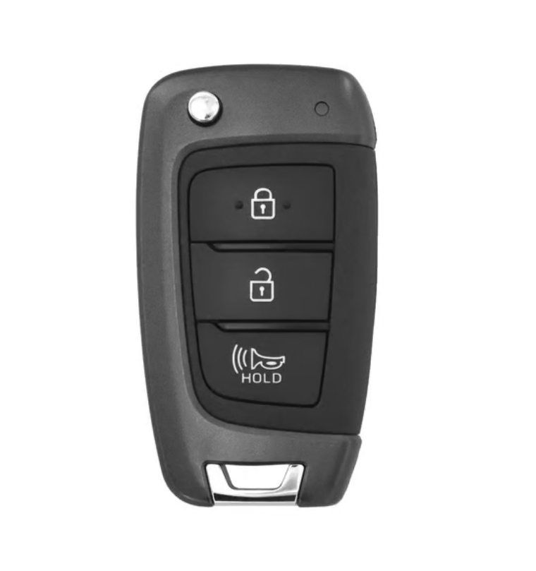 مفتاح طوي أصلي هيونداي كونا 2021 — 3 أزرار 433 MHz — 2021 3 433 Hyundai Kona 2021 Hyundai Tucson 2021-2023 Hyunda