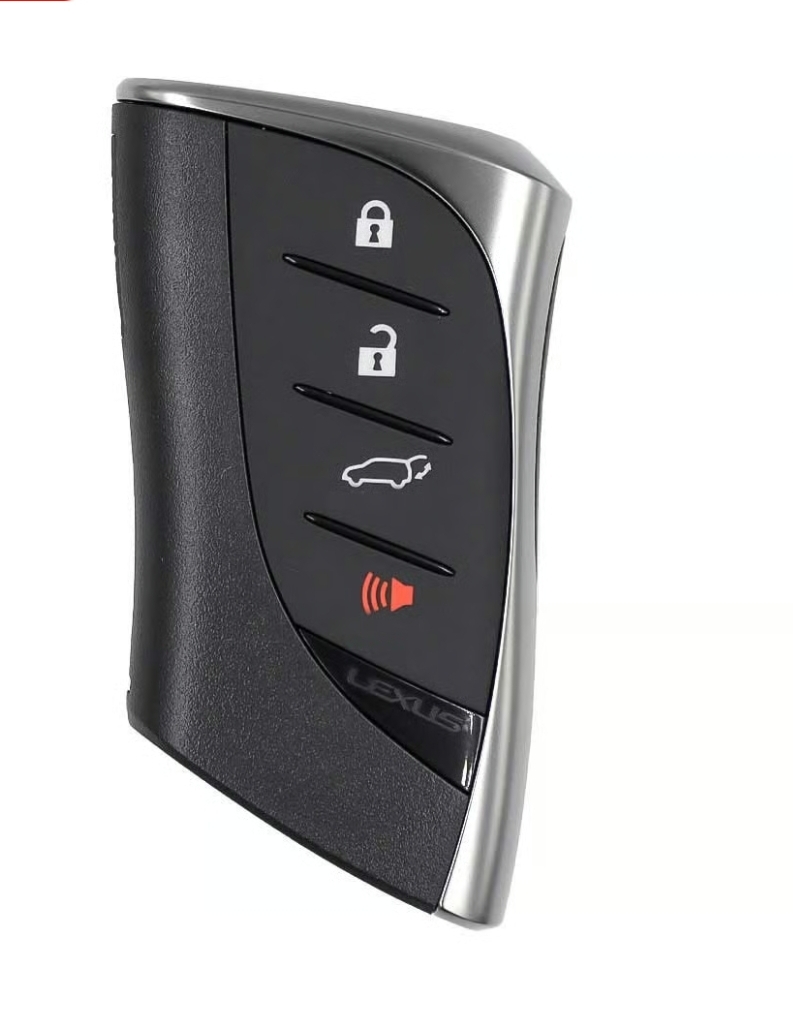 مفتاح لكزس GX460 2021 ذكي — 4 أزرار 433 MHz — GX460 2021 4 433 Lexus GX460 2020-2022 LX570 RX ES NX