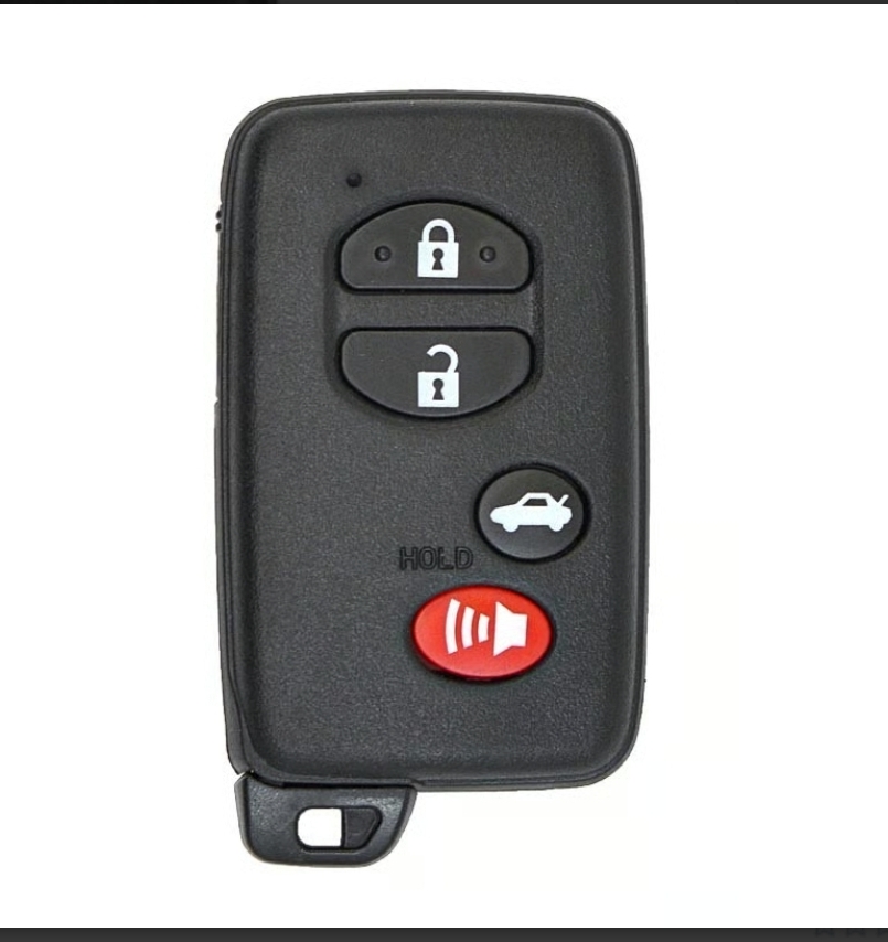 مفتاح تويوتا أفالون 2011 ذكي أصلي — 3+1 أزرار 433 MHz — 2011 3+1 433 Toyota Avalon 2011 Avalon 2008-2012