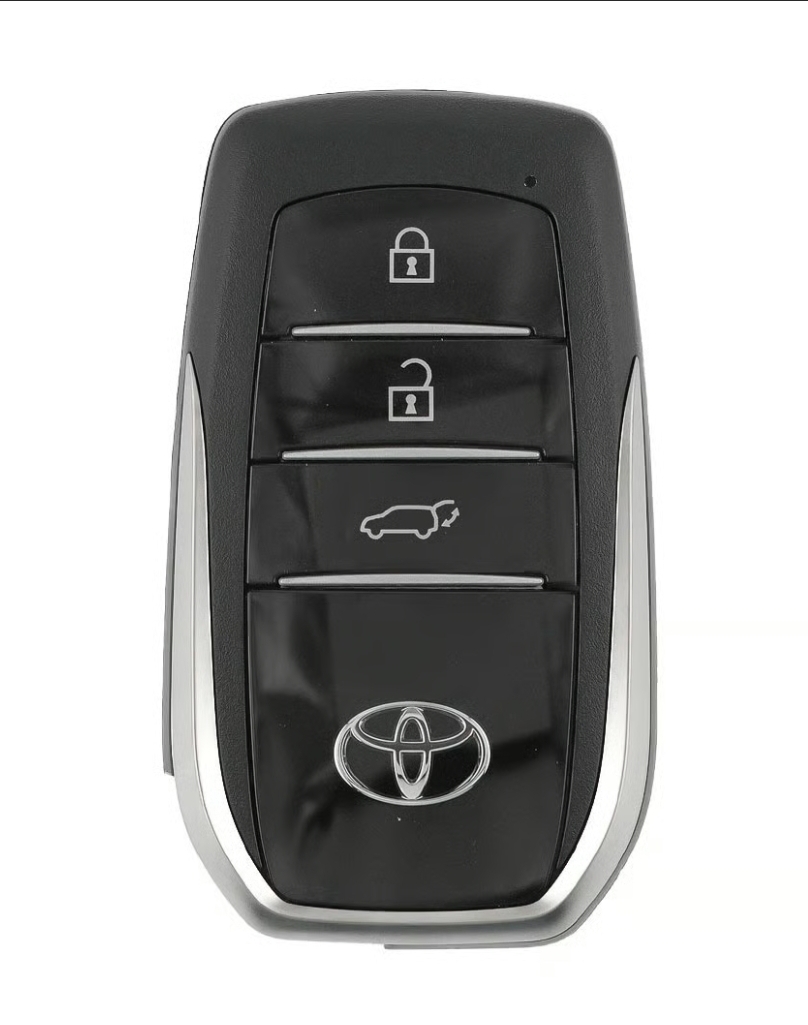 مفتاح تويوتا إينوفا 2024 ذكي أصلي — 3 أزرار 433.92 MHz — 2024 3 433.92 Toyota Innova 2024 433.92