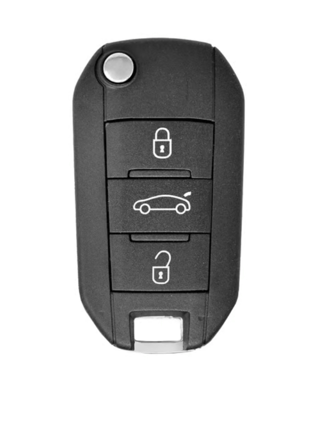 مفتاح ريموت قابل للطي بيجو / ستروين — 3 أزرار 433 MHz الجيل الثالث — 3 433 Peugeot 301 Peugeot 508 Citro n C-Elys e Citro n C4 Ci