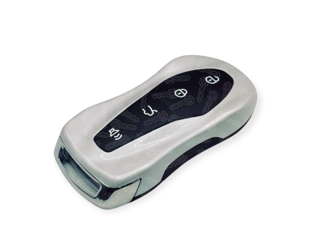 ريموت جيلي كولراي سمارت أصلي أبيض 4 أزرار — 4 Geely Coolray Geely Atlas Emgrand X7 Tugella