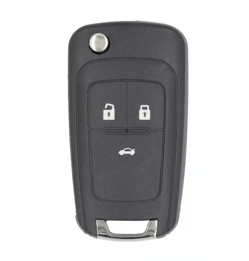 مفتاح ريموت ذكي قابل للطي شفروليه كروز 2010-2017 — 3 أزرار 433 MHz — 2010-2017 3 433 Chevrolet Cruze 2010-2017