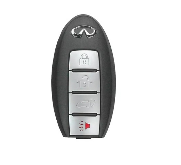 مفتاح ذكي أصلي إنفينيتي QX70 2014 — 4 أزرار 433 MHz — QX70 2014 4 433 Infiniti QX70 2014 QX50 QX60 Q50 Q70 FX35 FX