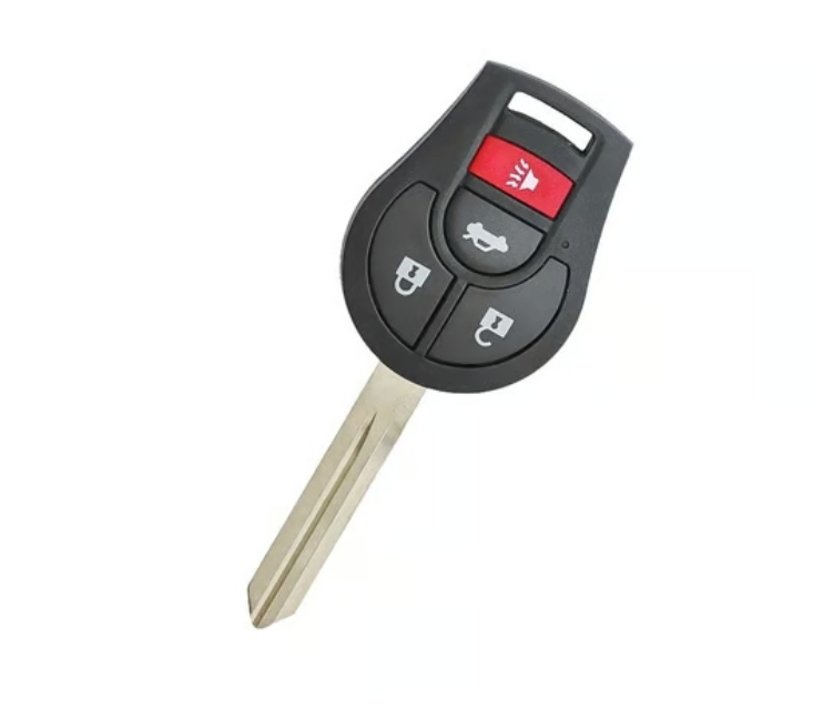 جهاز تحكم عن بعد نيسان صني أصلي — 4 أزرار 433 MHz — 4 433 Nissan Sunny Versa Sentra Altima Rogue