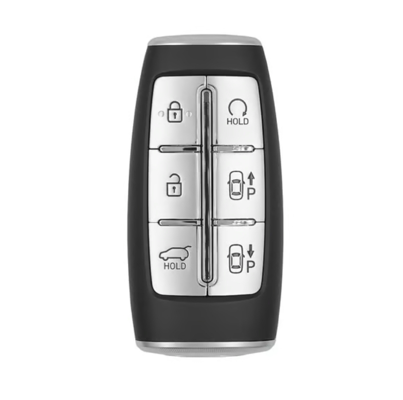 مفتاح ذكي أصلي جينيسيس GV70 2022 — 6 أزرار 433 MHz — GV70 2022 6 433 Genesis GV70 2022+ Genesis G70 Genesis G80 G