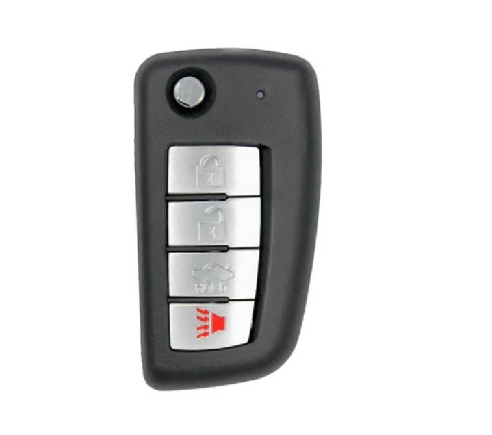 مفتاح ريموت طوي نيسان قاشقاي / سنترا / صني — 4 أزرار 315 MHz — 4 315 Nissan Qashqai Nissan Sentra Nissan Sunny Versa Rogue